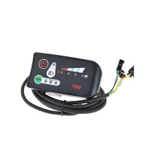 Electric Bike LED Power Meter 36V 6 km Booster