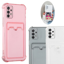 Samsung Galaxy A32 5G case grey with card slot