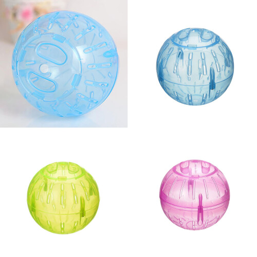 Walbest hamster exercise ball transparent 3.9 inch blue