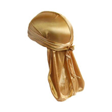 Silk Bandana Durag Gold Color