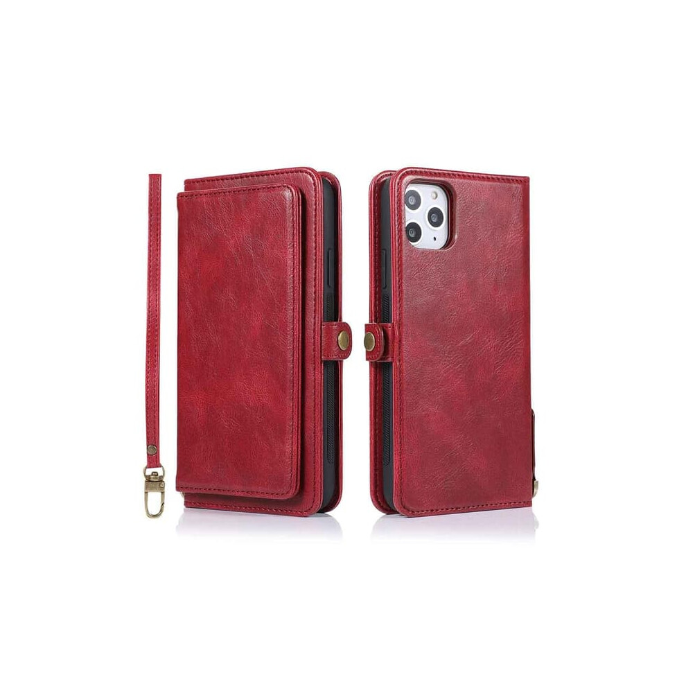 Iphone 11 Pro Max Wallet Case Red 962029740032