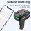 VALSEEL Bluetooth 5.0 FM transmitter with 2 USB + PD charger 4