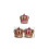 Plastic Christmas Ball Drop Finial Ornament Red 2 pcs 2
