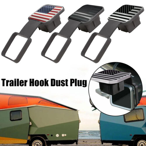 Trailer Hitch Receiver Cover Rubber Plug 2 Inch 2