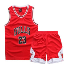 Basketbalový dres Michaela Jordana Chicago Bulls červený