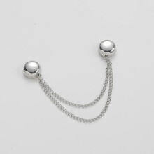 Magnetic Clothes Clips Silver Multifunctional 12pcs