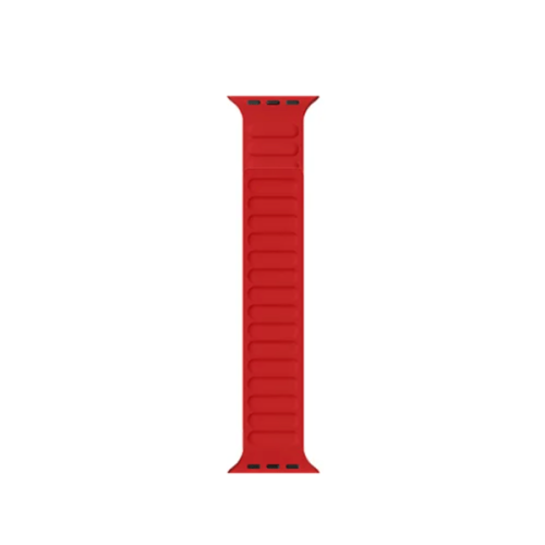 Genuine Leather Apple Watch Strap 38mm 40mm 41mm Red