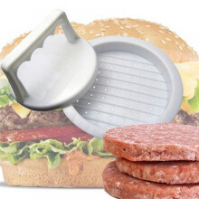 Prensa para hamburguesas antiadherente 3 en 1
