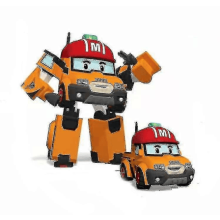 Robocar Poli Roy Transformer Fire Truck Toy, 1 piece