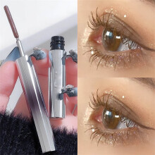 Iron Wand Mascara Waterproof Tubing3D Curling Zwart Bruin