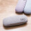 Hard Shell Glasses Case Linen Fabric Set of 3 4