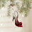 Christmas Tree Ball Ornament Black Irregular 6 pcs 5
