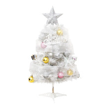 Christmas tabletop tree with LED lights 1.5ft and 2ft 24 pcs
