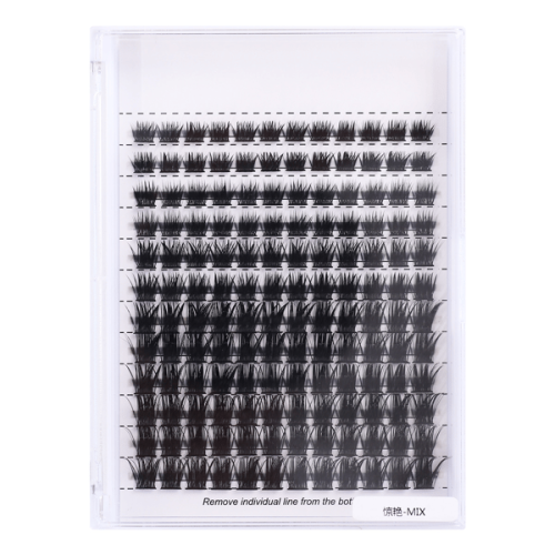 Faux cils individuels noirs Modèle 4