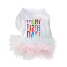 Vestido de tutu princesa para cachorros pequenos (1 peça)