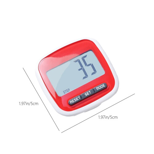 YOLOKE smart pedometer with large display 1 pack 2