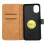 Nothing Phone (1) wallet case genuine leather red 3