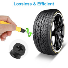 100pcs Tire Screw Plug Repair Kit, 3 Sizes of Repair Rubber Nail for Car Motorcycle Truck Tire Puncture Repair