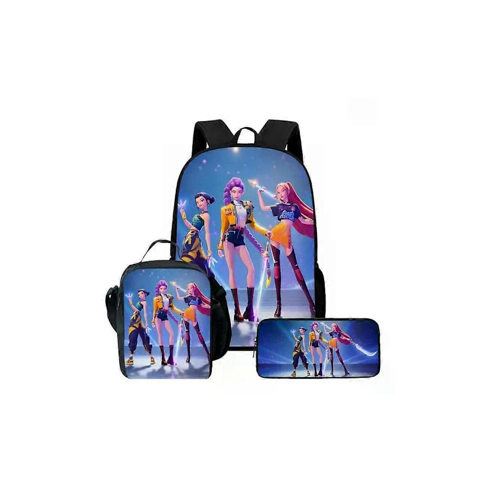 Kpop Demon Hunters backpack school bag 1 pcs