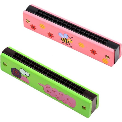 Diatonic Harmonica for Beginners 16 Holes 2-Pack