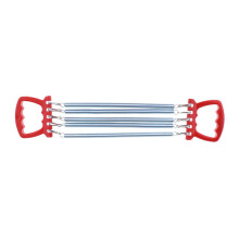 Chest Expander Resistance Band Portable with 5 Springs Red
