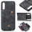 Samsung Galaxy A50 smart case with card slot red 5