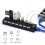 Hub USB 3.0 PANPEO a 7 porte con cavo lungo e interruttore LED 7