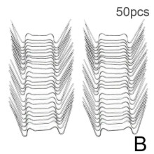 Stainless Steel Greenhouse Glass Clips 25-100X 50 pcs