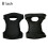 Mordely Knee Pads for Gardening Soft Memory Foam Black 2
