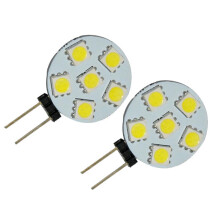 Lot de 2 lampes LED G4 0,7 W 6000 K pour caravane, camping-car et bateau