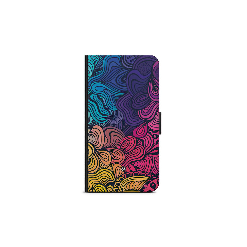 Iphone 14 Case Retro Floral Design 900223050915