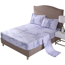 Matelas à motif pierre 10–38 cm avec ensemble de draps en tissu