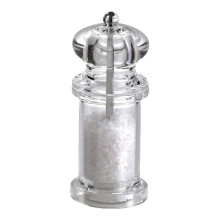 Juego de molinillos de sal y pimienta de acrílico transparente