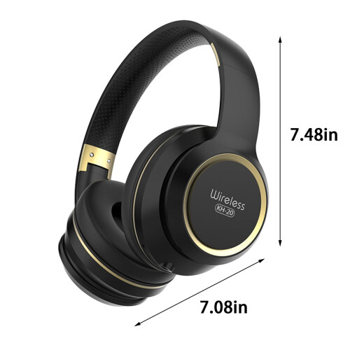 Cuffie da gioco wireless Bluetooth con riduzione del rumore 16H 2
