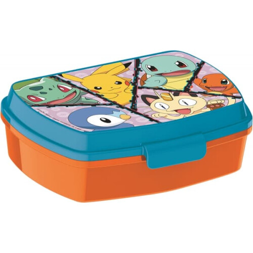 Pokémon lunch box plastic legendary design 1 piece