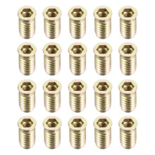 Threaded Insert Nuts for Wood M8x25mm 20 pcs