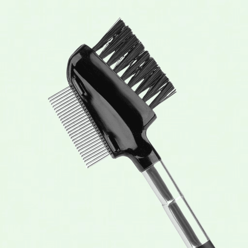 Brosse double peigne pour sourcils et cils
