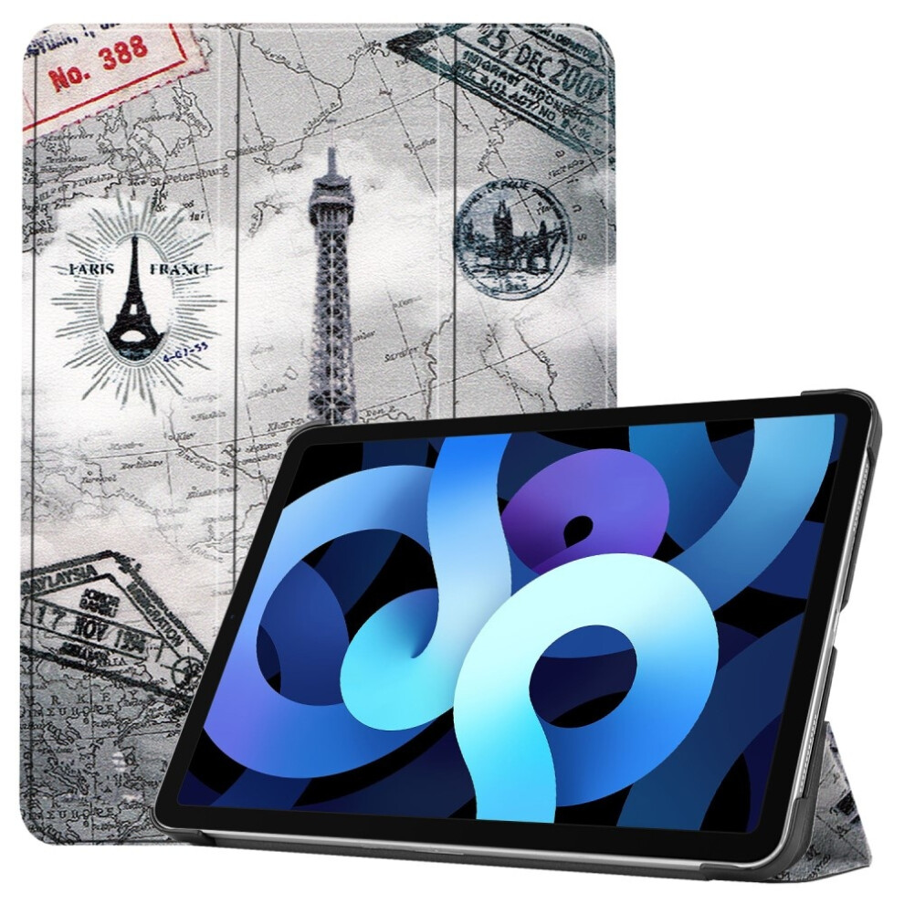 Ipad Air Case Tri-Fold Eiffel Tower Design 900223056672