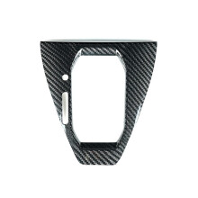 Car Gear Shifter Frame Gear Shift Panel Carbon Fiber Trim Cover for Mustang 2024-2025 Car Interior Accessories