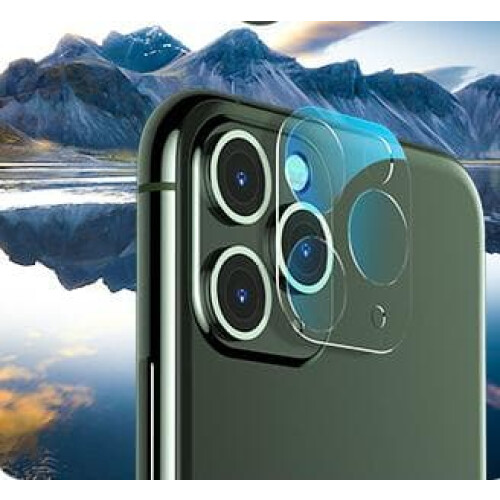 2 unidades de protetor de tela de vidro temperado para câmera, compatível com iPhone 11, 11 Pro e Pro Max. 2