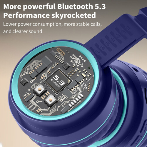Ασύρματα ακουστικά Bluetooth5.3, μεγάλη διάρκεια ζωής μπαταρίας, μείωση θορύβου 2