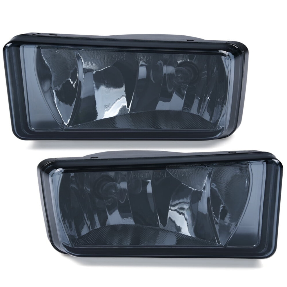 Fog Lights With Bulbs Smoked Lens For Chevy Gmc Trucks 959110235300