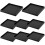 Rubberen meubelwieldoppen 5x5cm 8 stuks 1