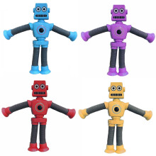 Senzorické hračky fidget s túžbou Pop Tubes, robotické ťahanie a naťahovanie, 12 ks