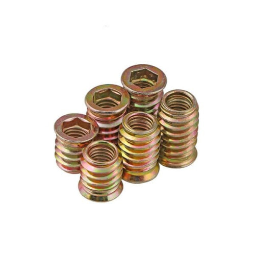 Threaded Insert Nuts for Wood M1025 mm 20 pcs 2