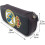 Real Madrid leather pencil case for school office portable 3