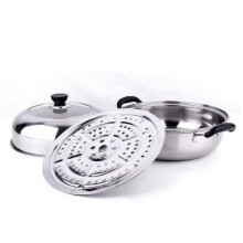 Delaman stainless steel stockpot 28 cm