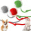 Interactive Rolling Ball for Cats and Dogs Green 2