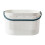 Panier de douche en plastique bleu avec poignées (1 pièce) 2