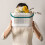 Panier de douche en plastique bleu avec poignées (1 pièce) 8